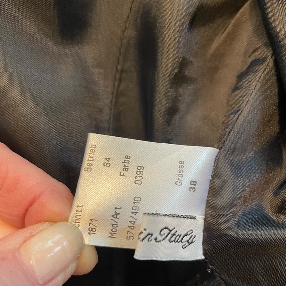 Orwell Leather Jacket. Swiss Origin. Size 38 - Picture 5 of 5